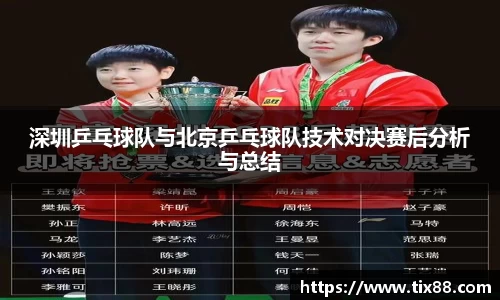 深圳乒乓球队与北京乒乓球队技术对决赛后分析与总结